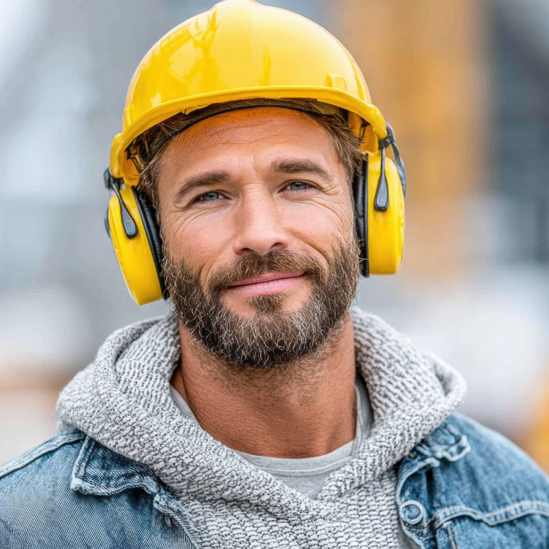 Contractor Contractor wearing PPE